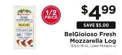 BelGioioso Fresh Mozzarella Log