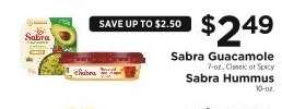 Sabra Guacamole / Sabra Hummus