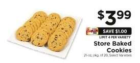 Store Baked Cookies