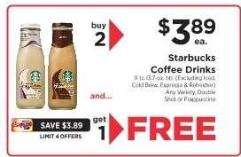 Starbucks Coffee Drinks