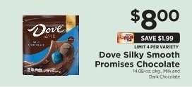 Dove Silky Smooth Promises Chocolate