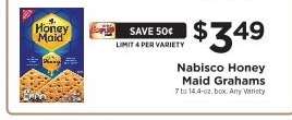 Nabisco Honey Maid Grahams