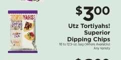 Utz Tortiyahs! Superior Dipping Chips