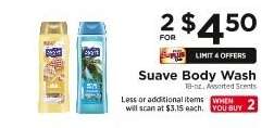 Suave Body Wash