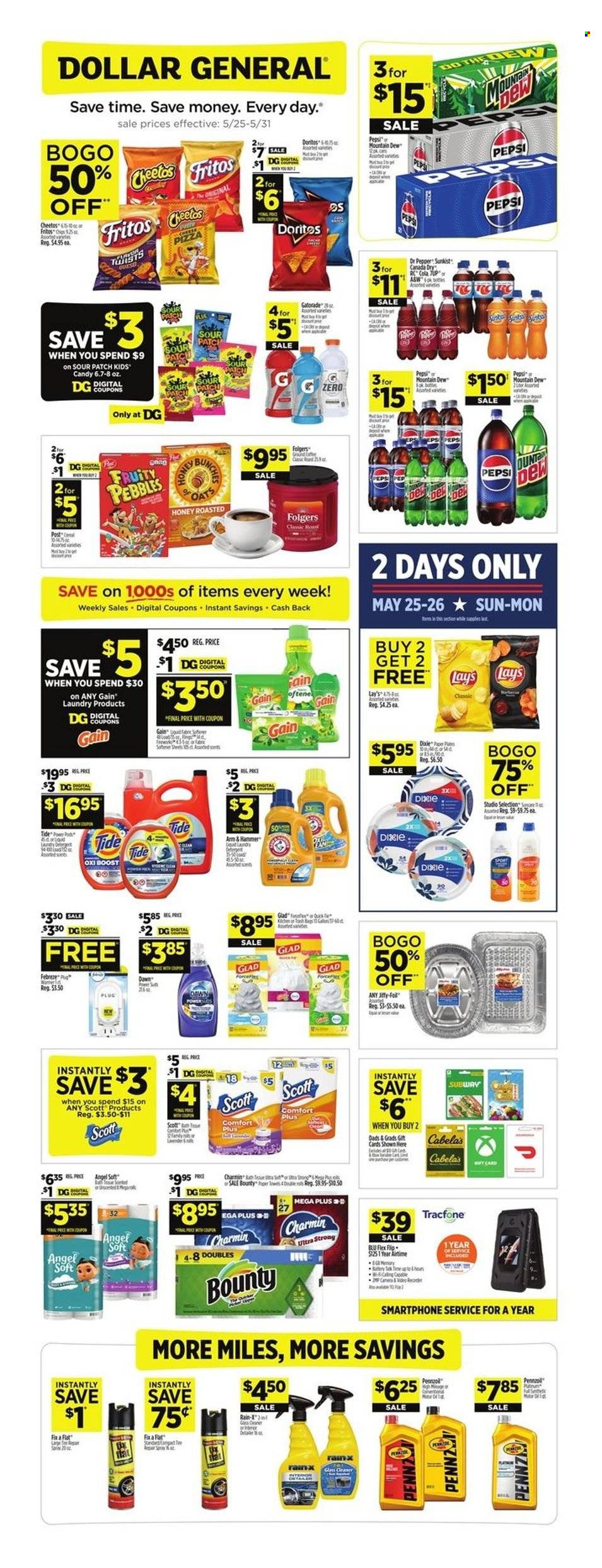 Dollar General ad - 05/25/2025 - 05/31/2025. Page 1