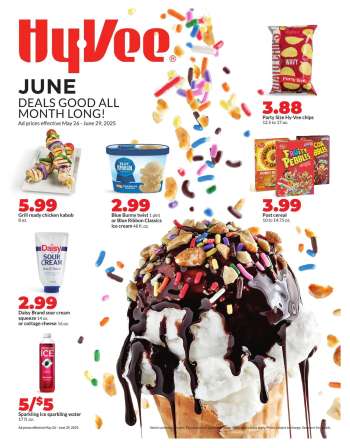 Hy-Vee Flyer - 05/26/2025 - 06/29/2025.