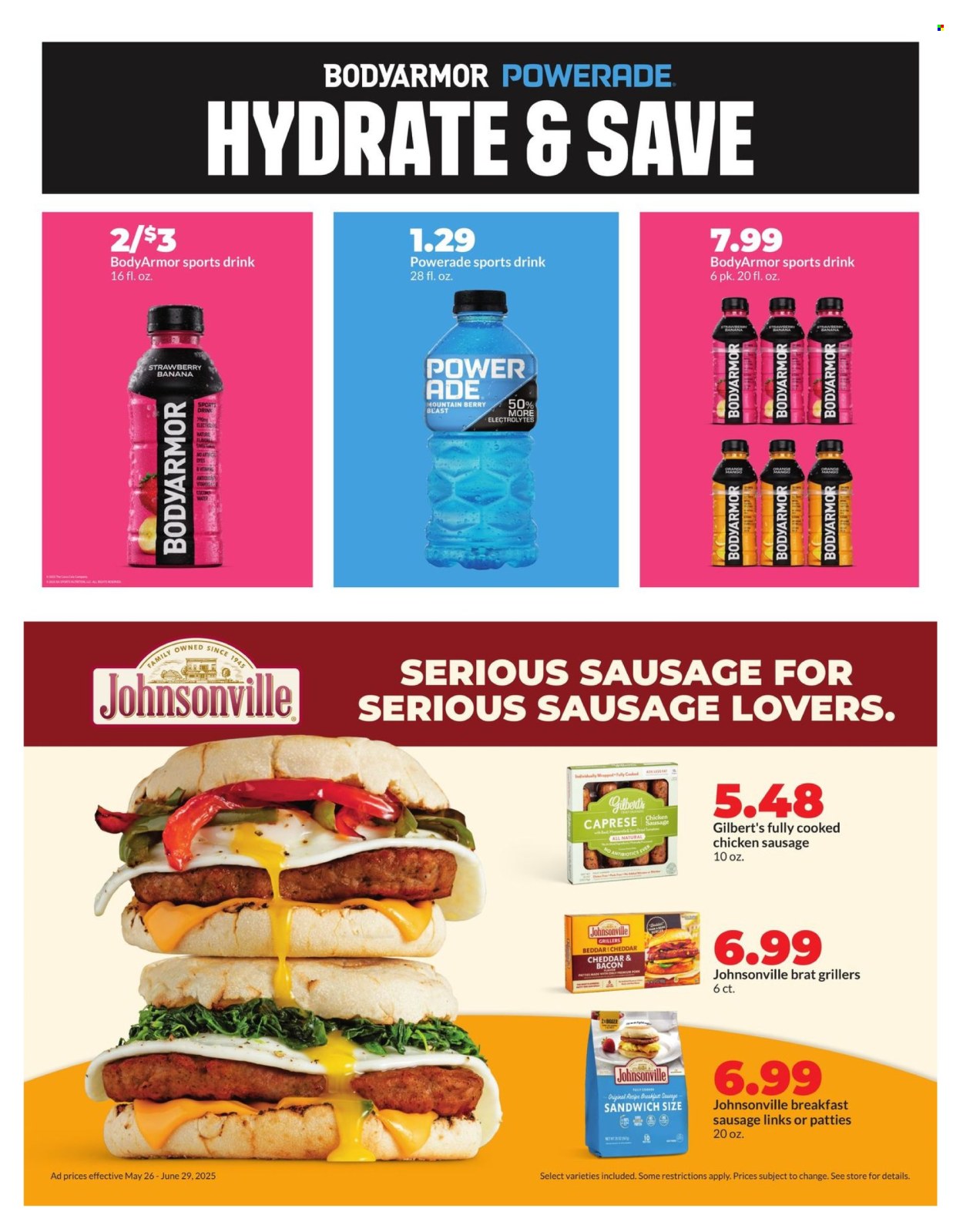 Hy-Vee ad - 05/26/2025 - 06/29/2025. Page 1