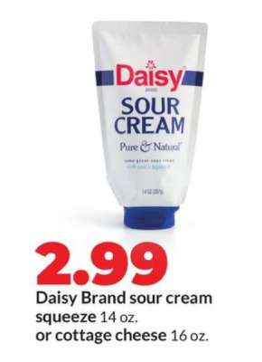 Daisy Brand sour cream