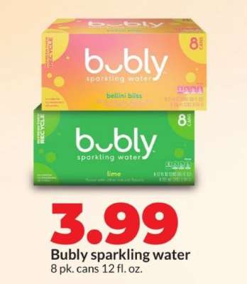 Bubly Sparkling Water