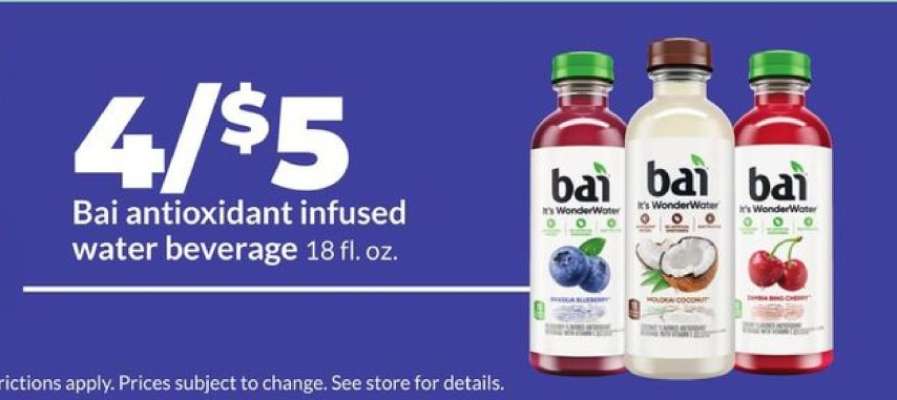 Bai antioxidant infused water beverage