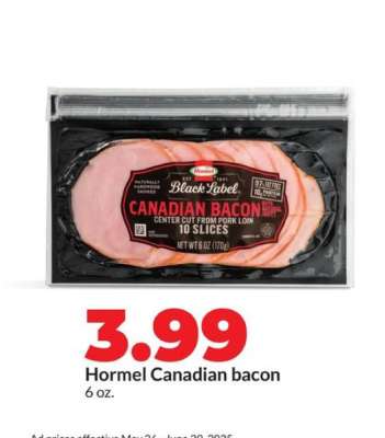 Hormel Canadian Bacon
