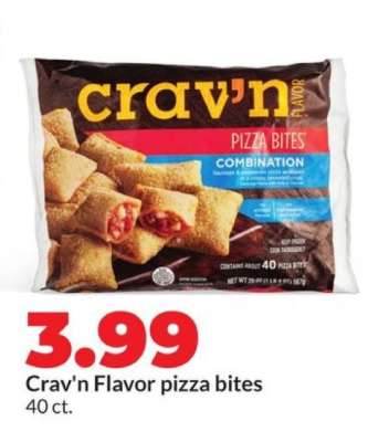 Crav'n Flavor pizza bites
