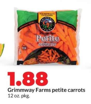 Grimmway Farms petite carrots