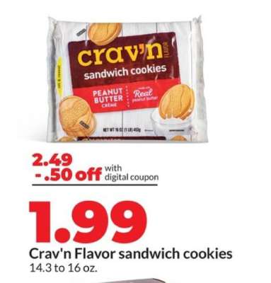 Crav'n Flavor Sandwich Cookies
