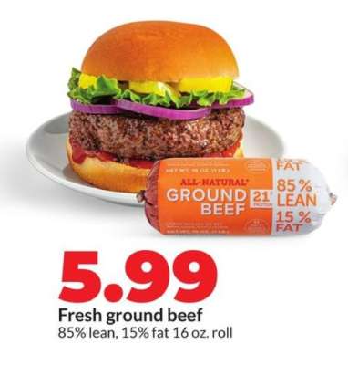 Fresh ground beef