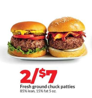Fresh Ground Chuck Patties