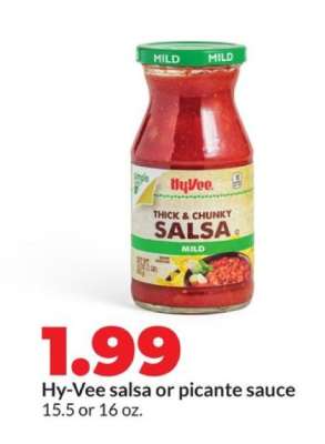 Hy-Vee salsa or picante sauce