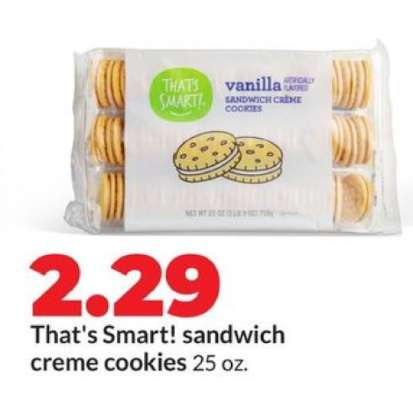 That's Smart! sandwich crème cookies