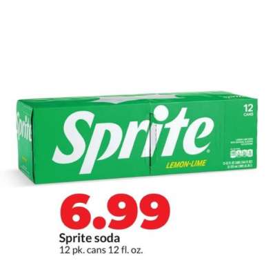 Sprite soda