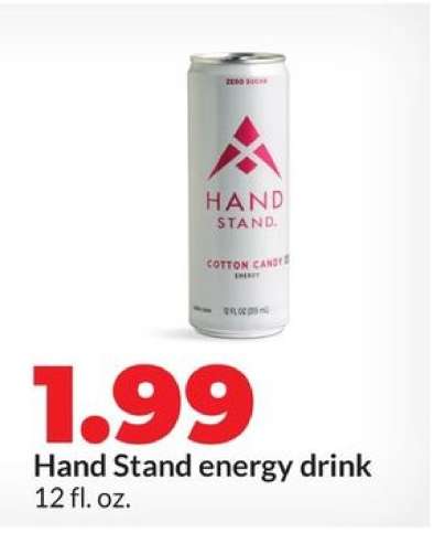 Hand Stand energy drink