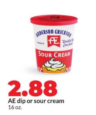 AE dip or sour cream