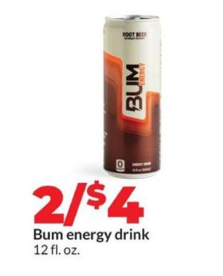 Bum energy drink