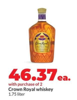 Crown Royal whiskey