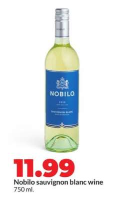 Nobilo sauvignon blanc wine