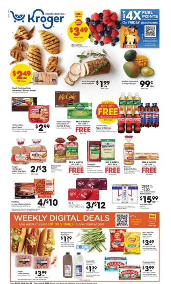 Kroger Flyer - 05/28/2025 - 06/03/2025.