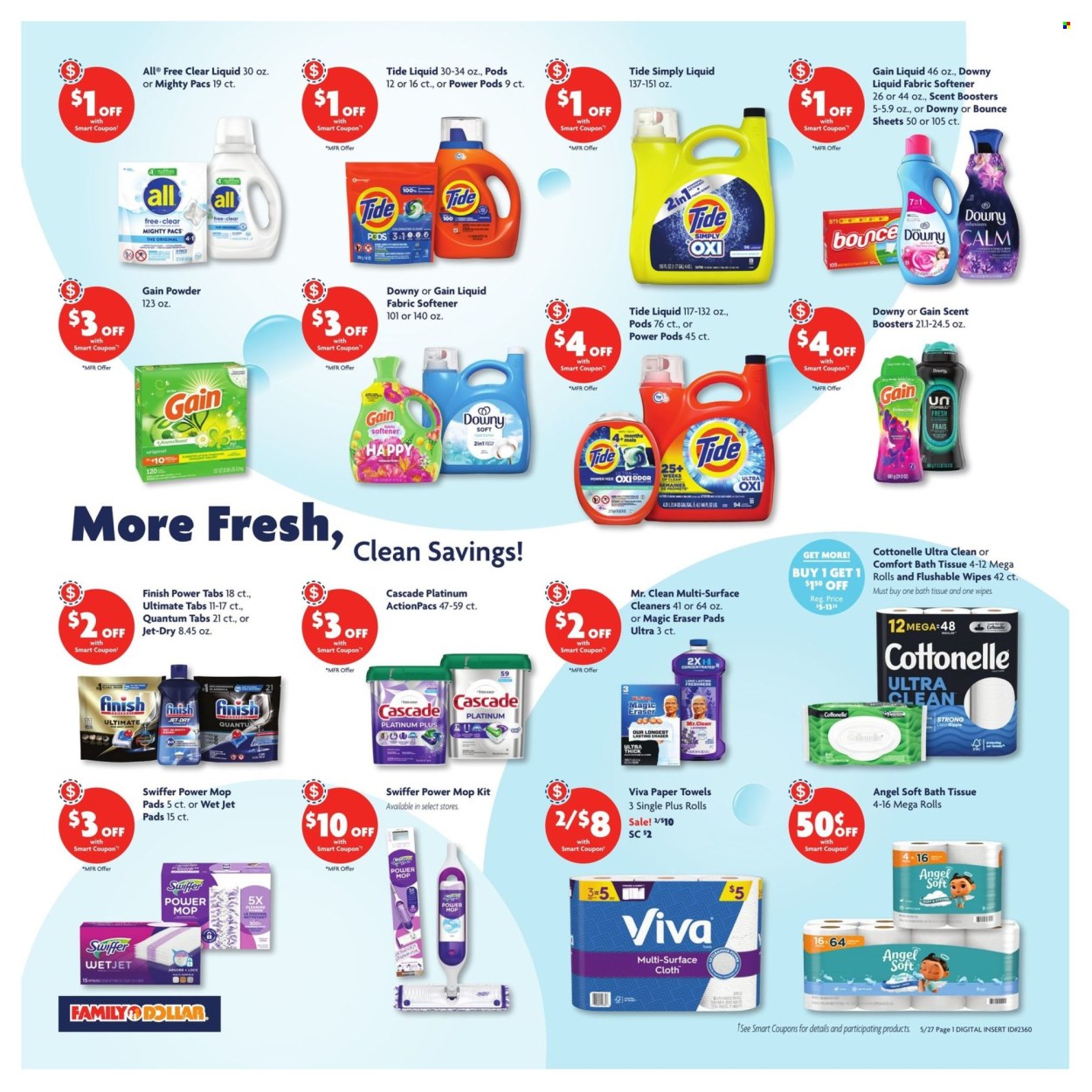 Family Dollar ad - 05/27/2025 - 05/31/2025. Page 1