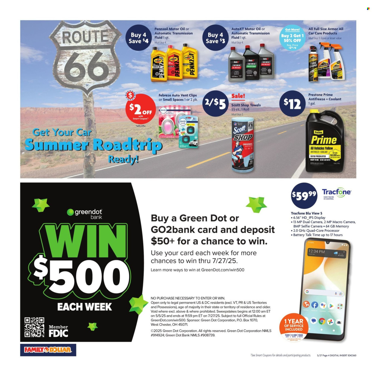 Family Dollar ad - 05/27/2025 - 05/31/2025. Page 1