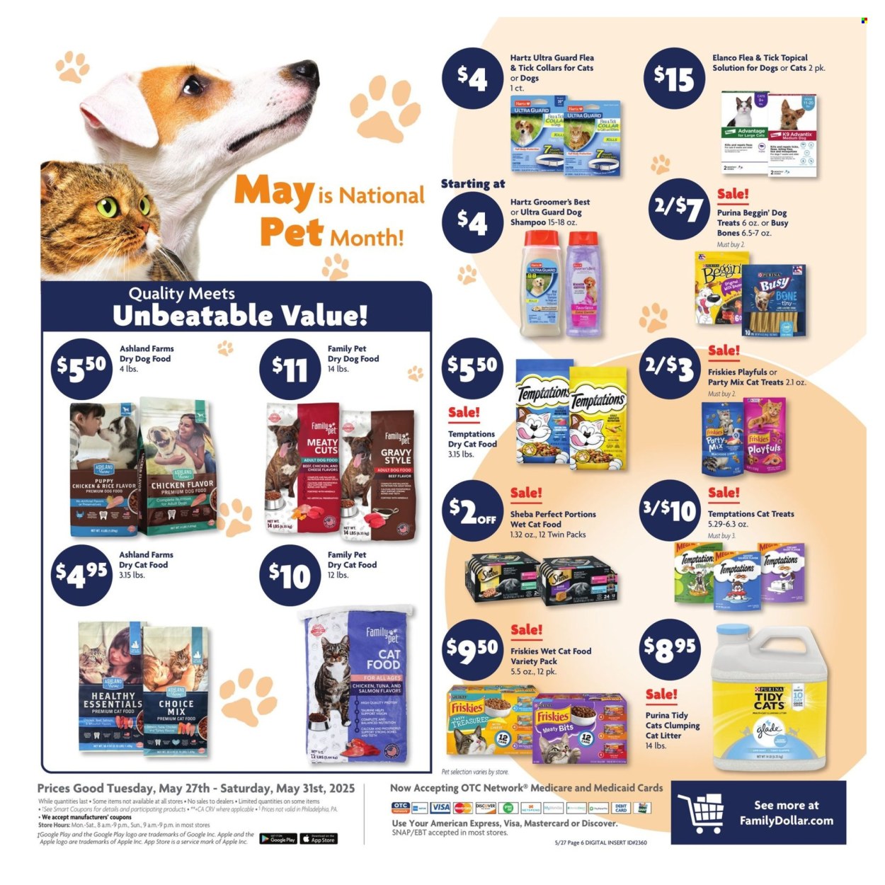 Family Dollar ad - 05/27/2025 - 05/31/2025. Page 1