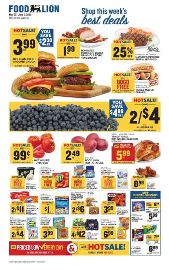 Food Lion Flyer - 05/28/2025 - 06/03/2025.