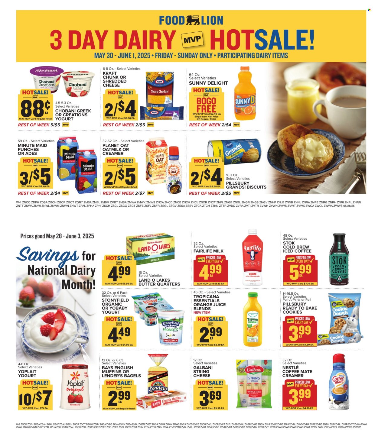 Food Lion ad - 05/28/2025 - 06/03/2025. Page 1