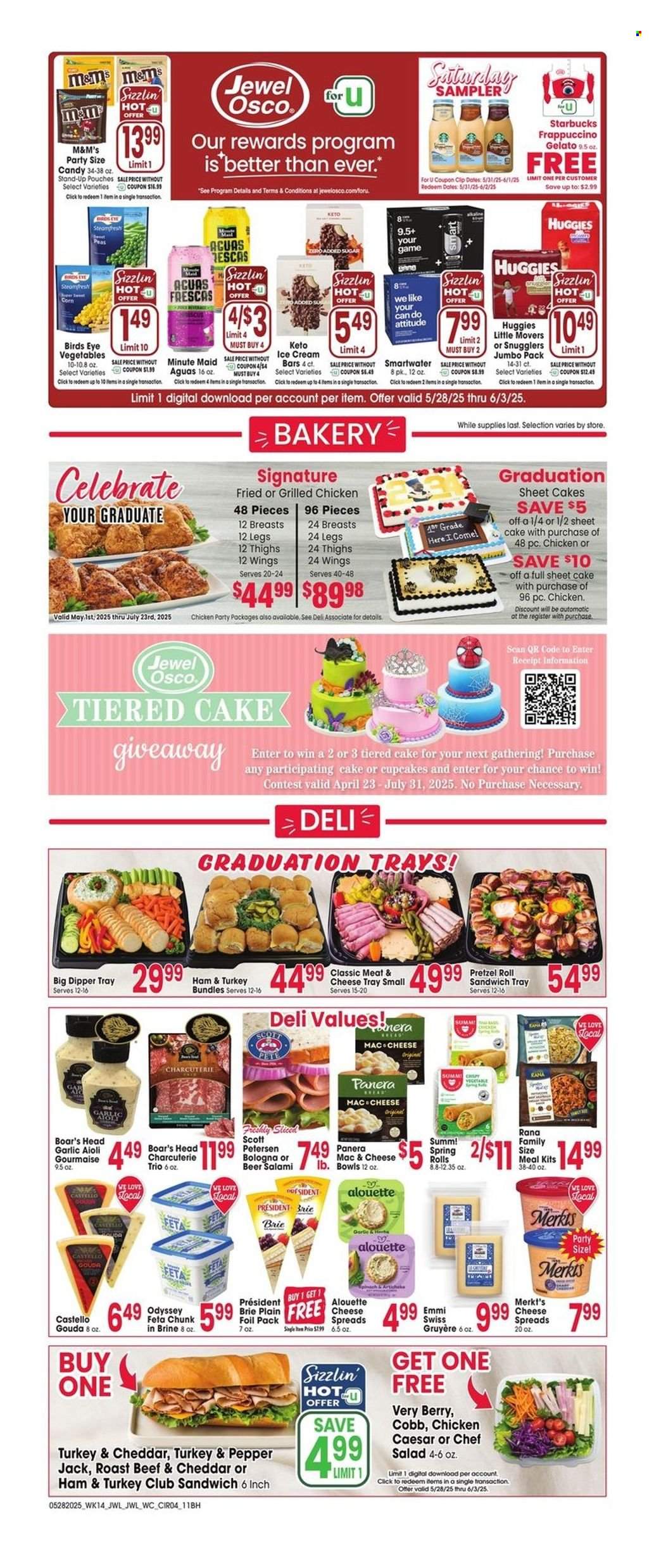 Jewel Osco ad - 05/28/2025 - 06/03/2025. Page 1