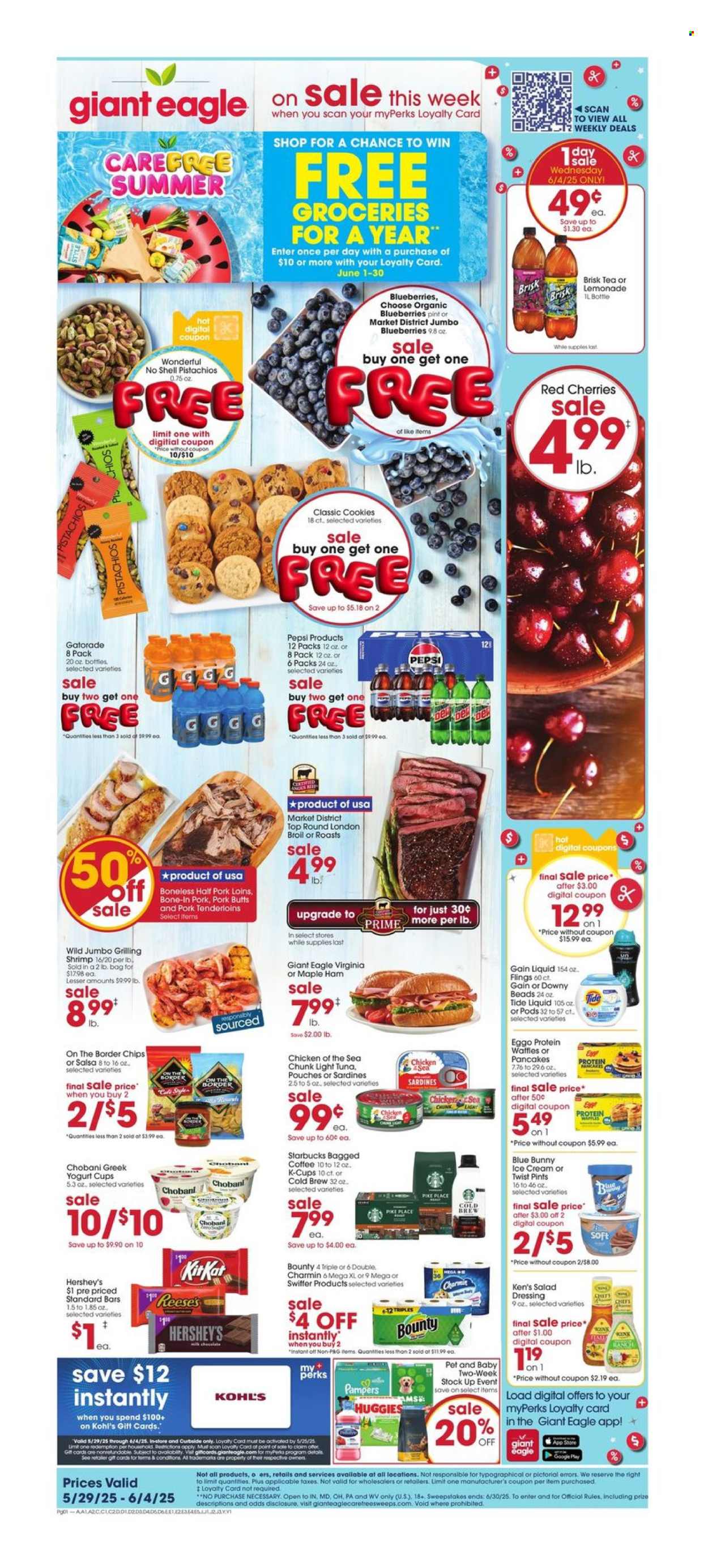 Giant Eagle ad - 05/29/2025 - 06/04/2025. Page 1