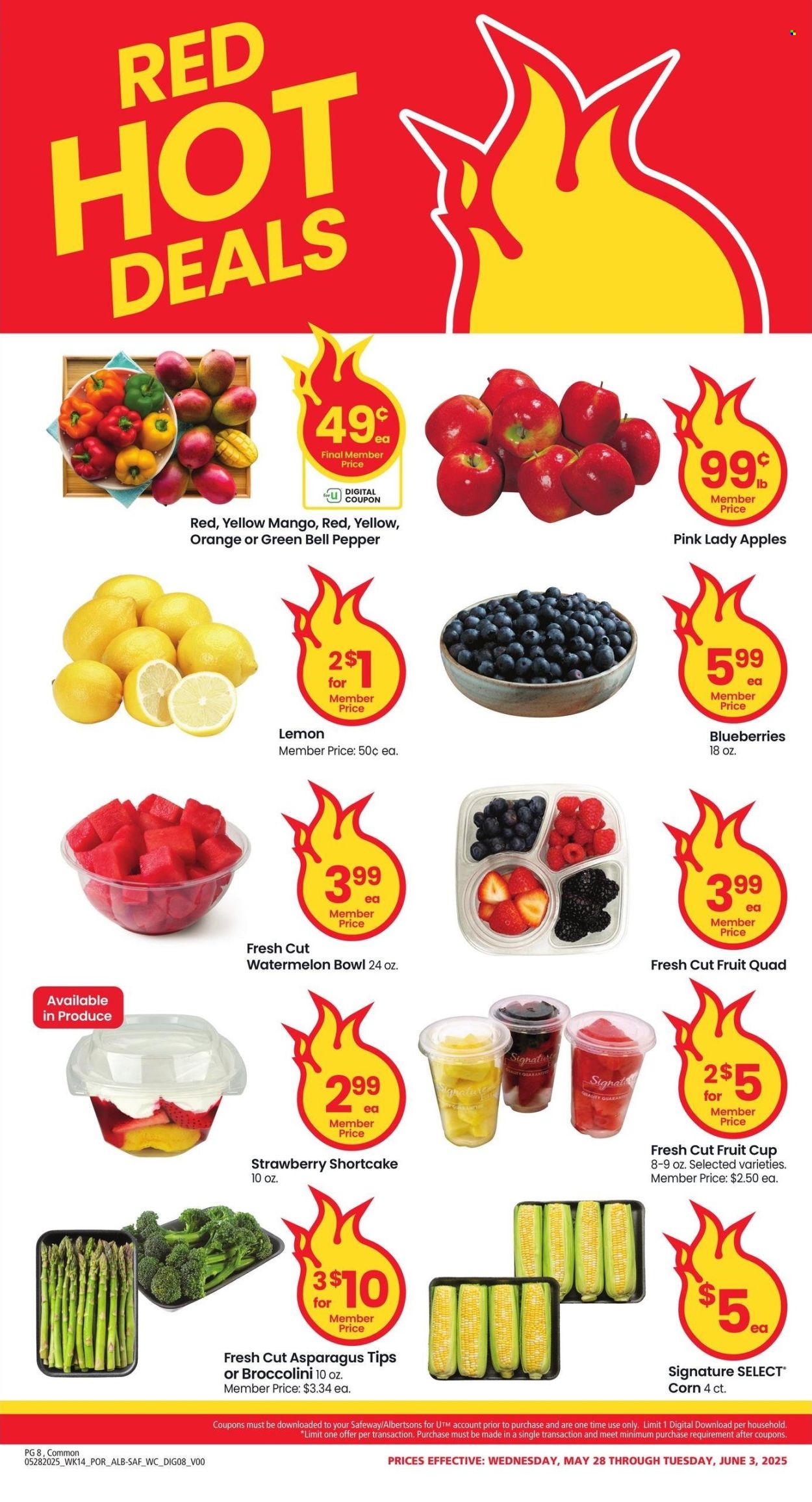 Albertsons ad - 05/28/2025 - 06/03/2025. Page 1