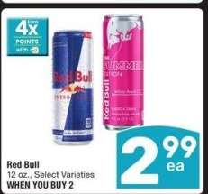 Red Bull - 12 oz., Select Varieties