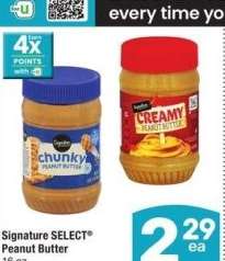 Signature SELECT® Peanut Butter - 16 oz., Select Varieties