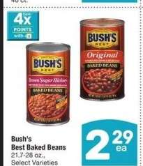Bush's Best Baked Beans - 21.7-28 oz., Select Varieties