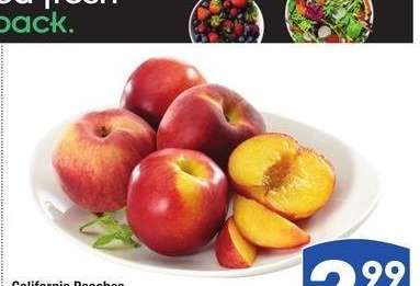 California Peaches or Nectarines - Large