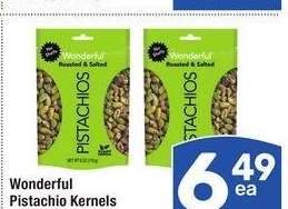 Wonderful Pistachio Kernels - 5.5-6 oz., Select Varieties