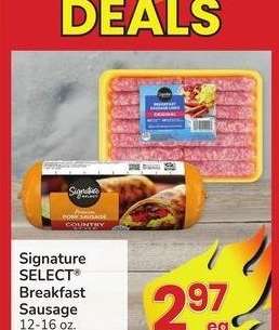 Signature SELECT® Breakfast Sausage - 12-16 oz. Select Varieties