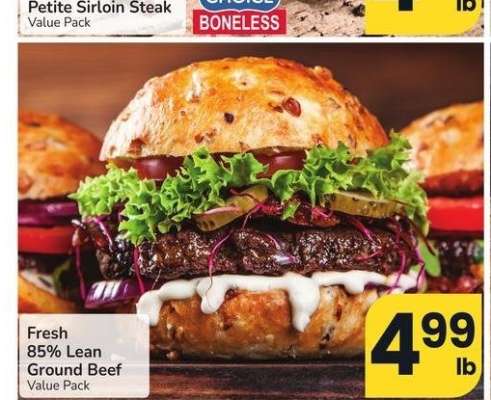 Fresh 85% Lean Ground Beef - Value Pack