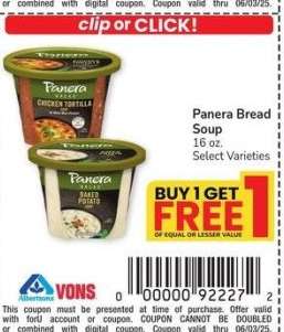 Panera Bread Soup - 16 oz. Select Varieties