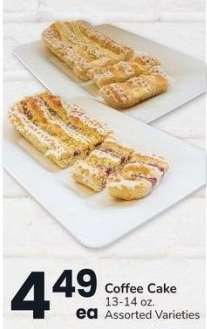 Coffee Cake - 13-14 oz. Assorted Varieties