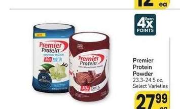 Premier Protein Powder - 23.3-24.5 oz. Select Varieties