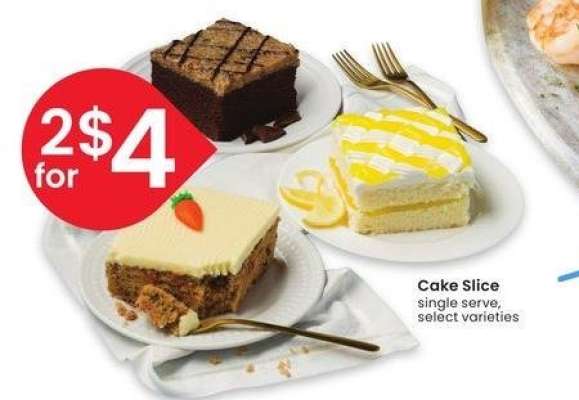 Cake Slice - single serve, select varieties