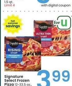 Signature Select Frozen Pizza - 12-33.5 oz., select varieties