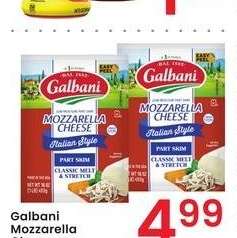 Galbani Mozzarella Cheese - 16 oz.